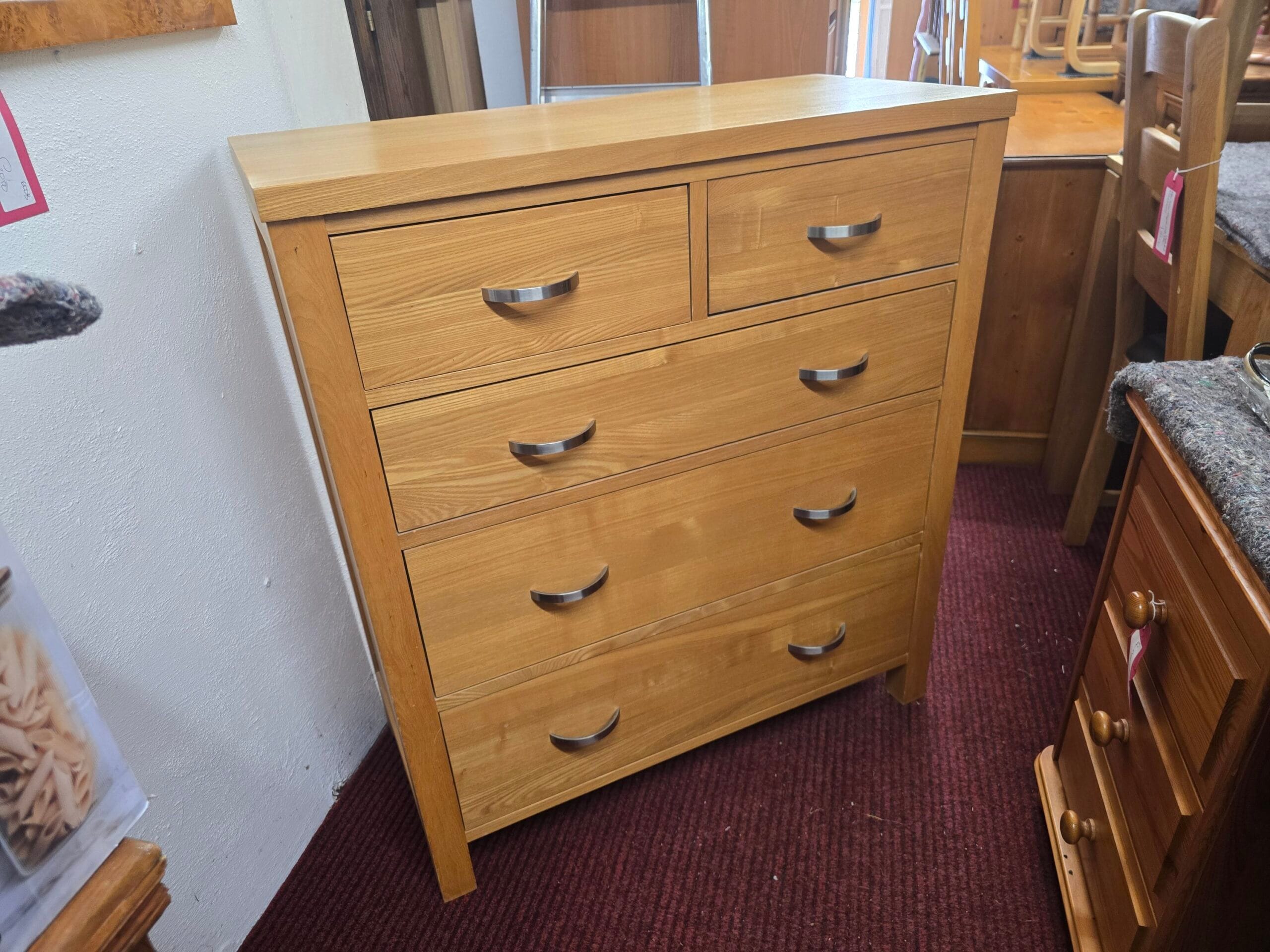 Chest of Drawers – Oak